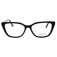 Guess Unisex Eyeglasses - Acetate Shiny Black Full Rim Rectangular Frame | GU2941 001 ,