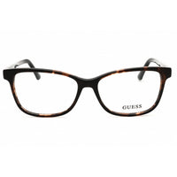 Guess Unisex Eyeglasses - Acetate Dark Havana Full Rim Rectangular Frame | GU2943 052 ,