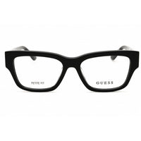 Guess Unisex Eyeglasses - Shiny Black Full Rim Rectangular Frame, 49mm | GU50126 001 ,