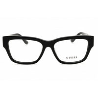 Guess Unisex Eyeglasses - Shiny Black Full Rim Rectangular Frame, 53mm | GU50126 001 ,