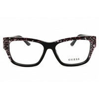 Guess Unisex Eyeglasses - Acetate Black Full Rim Cat Eye Shape Frame | GU50126 005 ,