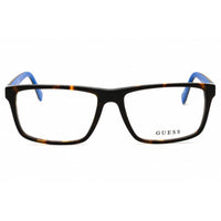 Guess Unisex Eyeglasses - Dark Havana Full Rim Rectangular Frame, 55mm | GU50130 052 ,