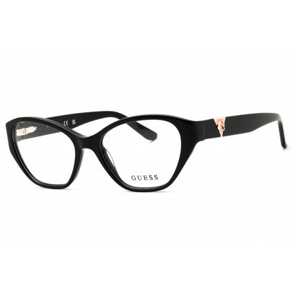 Guess Unisex Eyeglasses - Acetate Shiny Black Full Rim Frame, 51mm | GU50162 001 ,