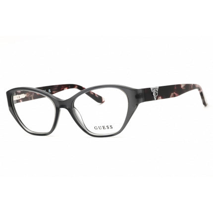 Guess Unisex Eyeglasses - Acetate Grey Full Rim Cat Eye Shape Frame | GU50162 020 ,