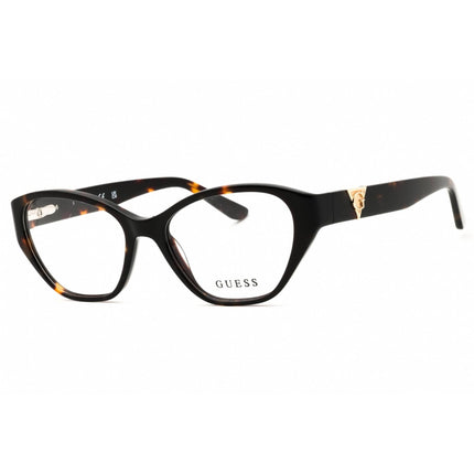Guess Unisex Eyeglasses - Acetate Dark Havana Full Rim Cat Eye, 51mm | GU50162 052 ,