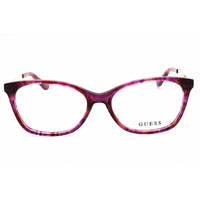 Guess Unisex Eyeglasses - Acetate Violet Full Rim Rectangular Frame | GU50194 083 ,
