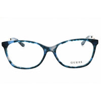 Guess Unisex Eyeglasses - Acetate Blue Full Rim Clear Lens Oval Frame | GU50194 092 ,