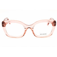 Guess Unisex Eyeglasses - Acetate Shiny Pink Full Rim Cat Eye Frame | GU50225 072 ,