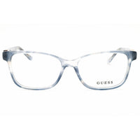 Guess Unisex Eyeglasses - Acetate Blue Full Rim Rectangular Frame, 52mm | GU50227 092 ,
