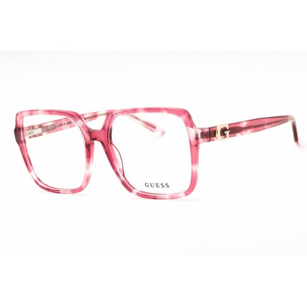 Guess Unisex Eyeglasses - Acetate Lilac Full Rim Oversized Shape Frame | GU50228 080 ,