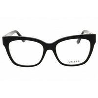 Guess Unisex Eyeglasses - Acetate Shiny Black Full Rim Cat Eye Frame | GU50233 001 ,