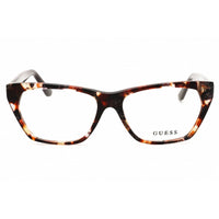 Guess Unisex Eyeglasses - Acetate Dark Havana Full Rim Cat Eye Frame | GU50234 052 ,