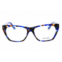 Guess Unisex Eyeglasses - Acetate Blue Full Rim Cat Eye Shape Frame | GU50234 092 ,
