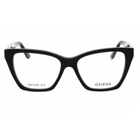 Guess Unisex Eyeglasses - Acetate Shiny Black Full Rim Cat Eye, 50mm | GU50235 001 ,