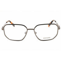 Guess Unisex Eyeglasses - Metal Matte Gunmetal Full Rim Oval Shape Frame | GU50240 009 ,