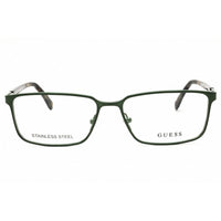 Guess Unisex Eyeglasses - Metal Matte Dark Green Full Rim Frame, 57mm | GU50244 097 ,