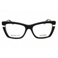 Guess Unisex Eyeglasses - Acetate Shiny Black Full Rim Cat Eye Frame | GU50246 001 ,