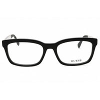 Guess Unisex Eyeglasses - Acetate Shiny Black Full Rim Rectangular Frame | GU50252 001 ,