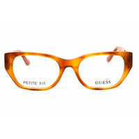 Guess Unisex Eyeglasses - Acetate Blonde Havana Rectangular Frame, 50mm | GU50304 053 ,