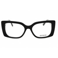 Guess Unisex Eyeglasses - Acetate Shiny Black Full Rim Rectangular Frame | GU50322 001 ,