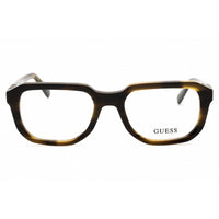 Guess Unisex Eyeglasses - Acetate Dark Green Full Rim Oval Shape Frame | GU50332 098 ,