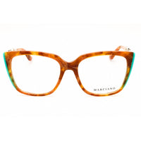 Guess by Marciano Unisex Eyeglasses - Havana Cat Eye Full Rim Frame | GM50007 056 ,