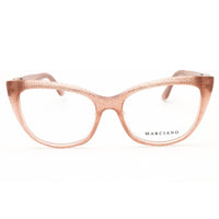 Guess by Marciano Unisex Eyeglasses - Shiny Beige Full Rim Frame | GM50008 057 ,