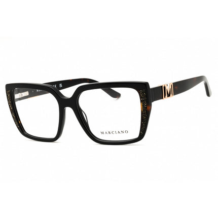 Guess by Marciano Unisex Eyeglasses - Black Acetate Full Rim Frame | GM50013 005 ,