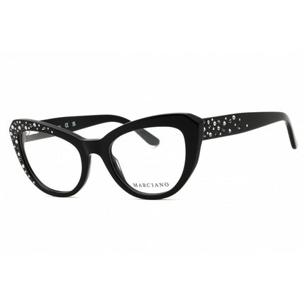Guess by Marciano Unisex Eyeglasses - Shiny Black Full Rim Frame | GM50016 001 ,