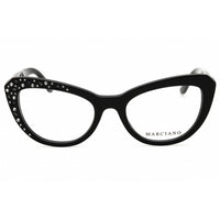 Guess by Marciano Unisex Eyeglasses - Shiny Black Full Rim Frame | GM50016 001 ,