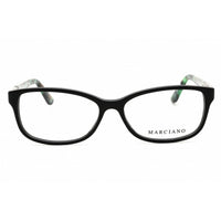 Guess by Marciano Unisex Eyeglasses - Shiny Black Full Rim Frame | GM50022 001 ,