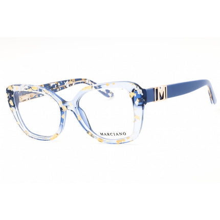 Guess by Marciano Unisex Eyeglasses - Blue Acetate Full Rim Frame | GM50027 092 ,