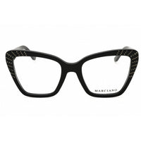Guess by Marciano Unisex Eyeglasses - Shiny Black Full Rim Frame | GM50034 001 ,