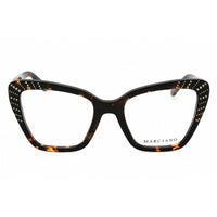 Guess by Marciano Unisex Eyeglasses - Dark Havana Full Rim Frame | GM50034 052 ,