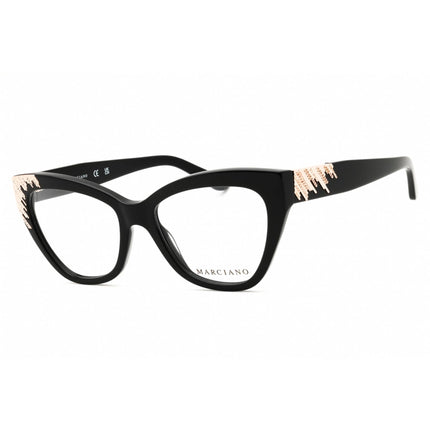 Guess by Marciano Unisex Eyeglasses - Shiny Black Full Rim Frame | GM50037 001 ,