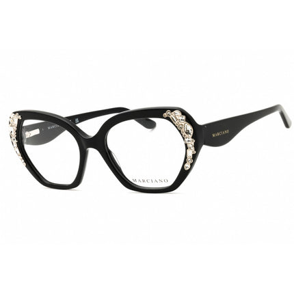 Guess by Marciano Unisex Eyeglasses - Shiny Black Full Rim Frame | GM50039 001 ,