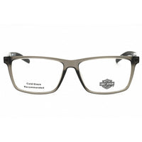 Harley Davidson Unisex Eyeglasses - Grey Rectangular Full Rim Frame | HD00013 020 ,