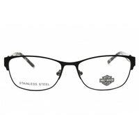 Harley Davidson Unisex Eyeglasses - Matte Black Full Rim Frame, 54mm | HD0540 002 ,