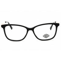 Harley Davidson Unisex Eyeglasses - Shiny Black Acetate Full Rim Frame | HD0564 001 ,