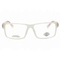 Harley Davidson Unisex Eyeglasses - Crystal White Full Rim Frame, 58mm | HD0982 026 ,