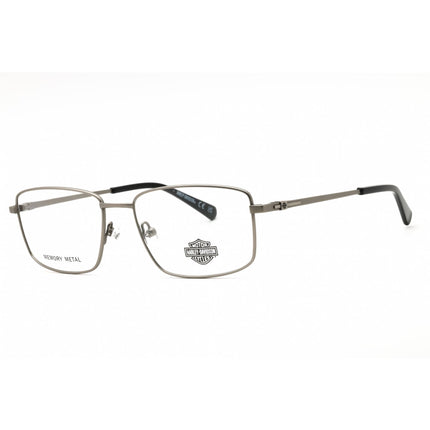 Harley Davidson Unisex Eyeglasses - Matte Light Nickeltin Metal Frame | HD50027 011 ,