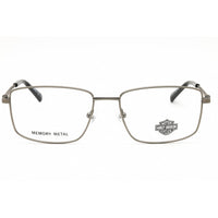 Harley Davidson Unisex Eyeglasses - Matte Light Nickeltin Metal Frame | HD50027 011 ,