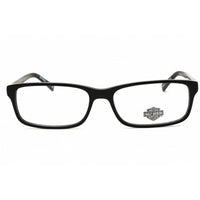 Harley Davidson Unisex Eyeglasses - Shiny Black Acetate Full Rim Frame | HD50060 001 ,