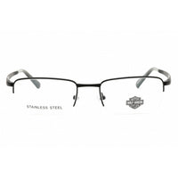 Harley Davidson Unisex Eyeglasses - Matte Black Half Rim Frame, 54mm | HD50098 002 ,