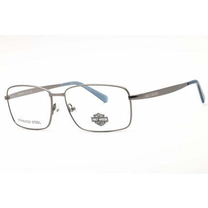 Harley Davidson Unisex Eyeglasses - Matte Light Nickeltin Metal Frame | HD50100 011 ,