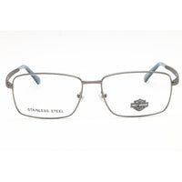 Harley Davidson Unisex Eyeglasses - Matte Light Nickeltin Metal Frame | HD50100 011 ,
