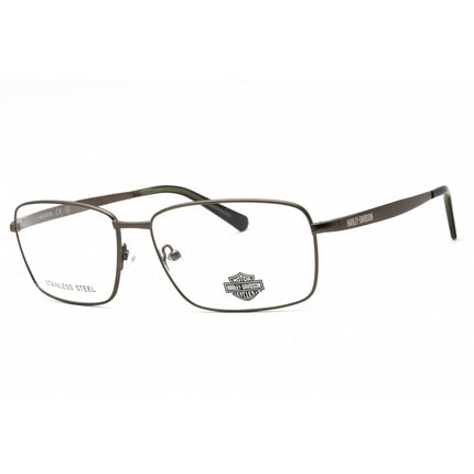 Harley Davidson Unisex Eyeglasses - Matte Gunmetal Full Rim Frame | HD50100 009 ,