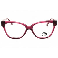 Harley Davidson Unisex Eyeglasses - Shiny Bordeaux Full Rim Frame | HD50106 069 ,