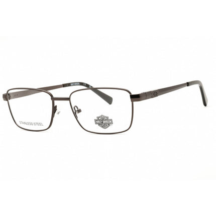Harley Davidson Unisex Eyeglasses - Matte Dark Nickeltin Full Rim HD50112 007 ,