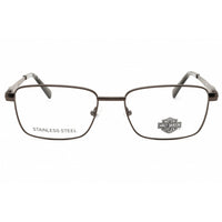 Harley Davidson Unisex Eyeglasses - Matte Dark Nickeltin Full Rim HD50112 007 ,